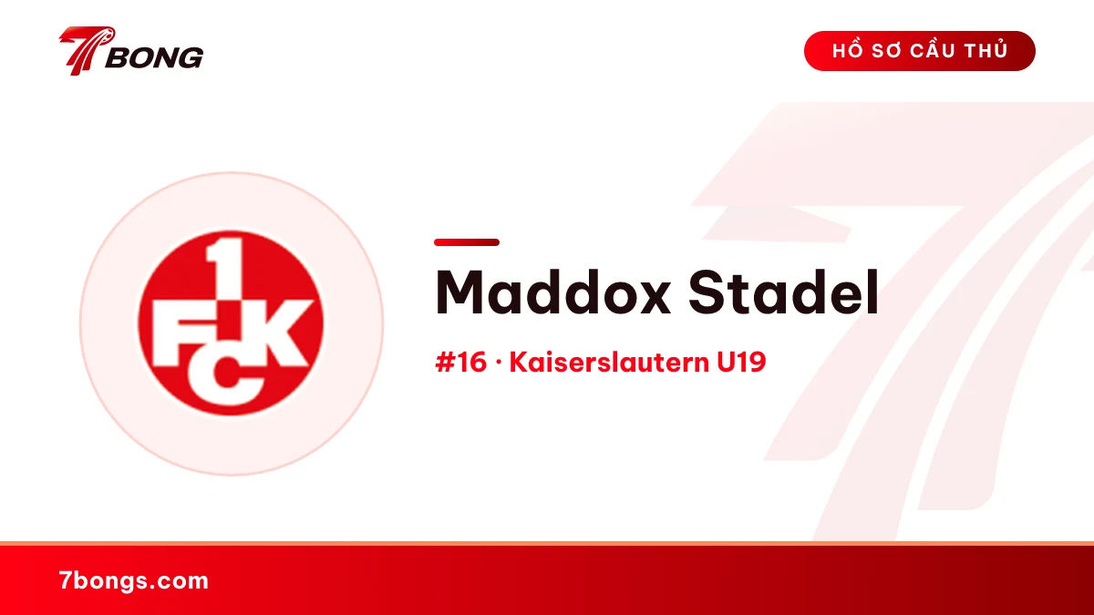 Maddox Stadel — Kaiserslautern U19