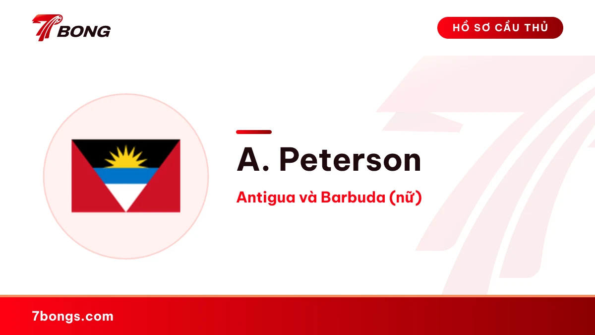 A. Peterson — Antigua và Barbuda (nữ)