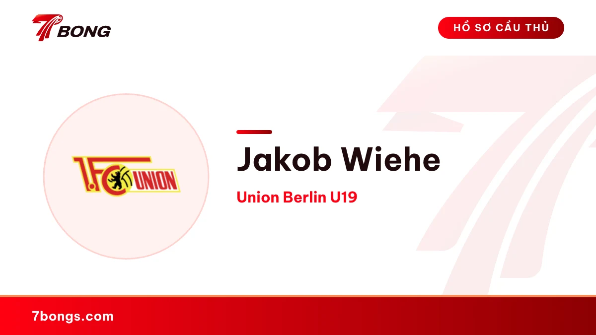 Jakob Wiehe — Union Berlin U19