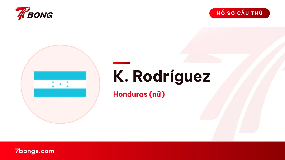 K. Rodríguez — Honduras (nữ)