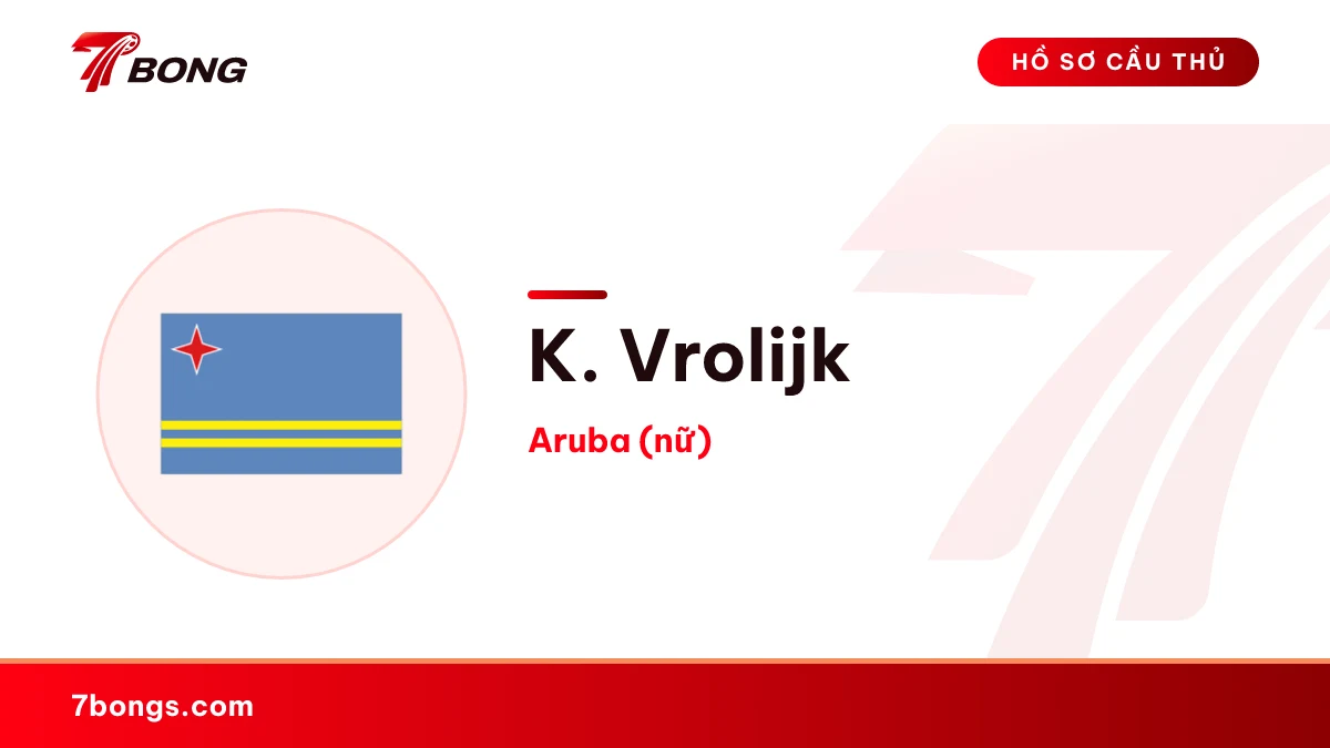 K. Vrolijk — Aruba (nữ)
