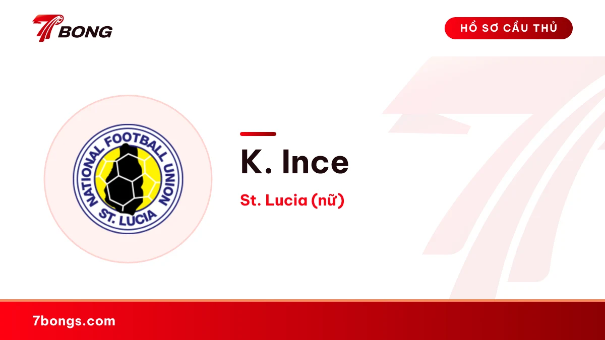 K. Ince — St. Lucia (nữ)