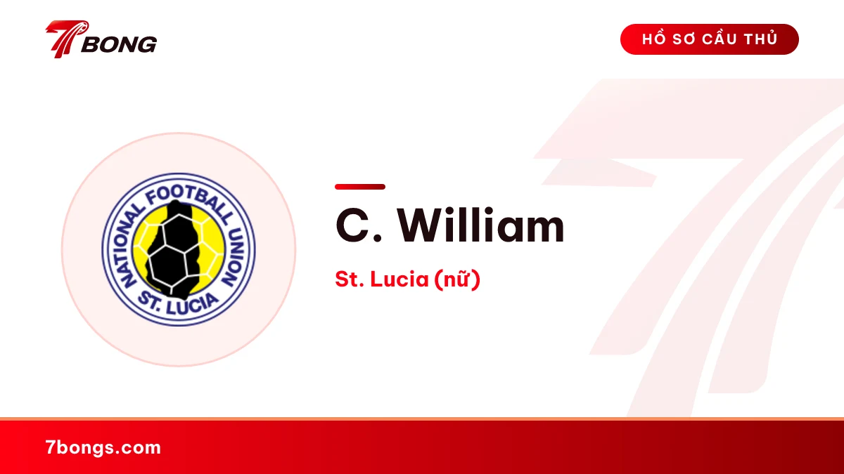 C. William — St. Lucia (nữ)