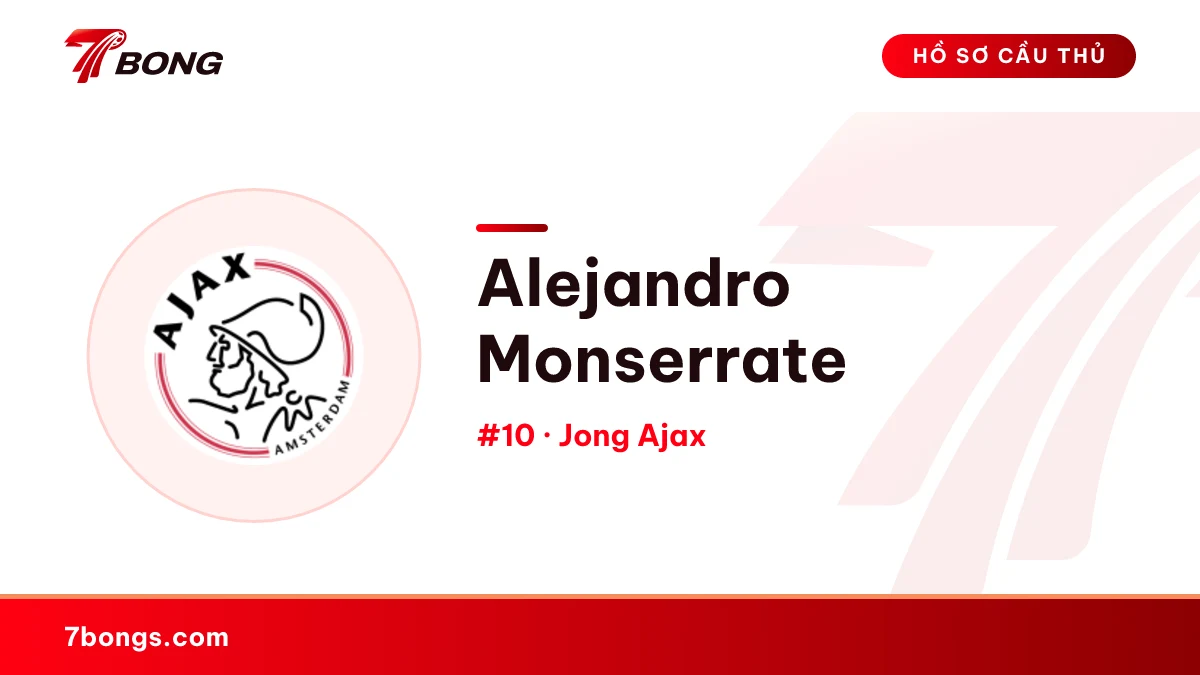 Alejandro Monserrate — Jong Ajax