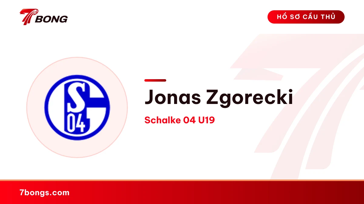 Jonas Zgorecki — Schalke 04 U19
