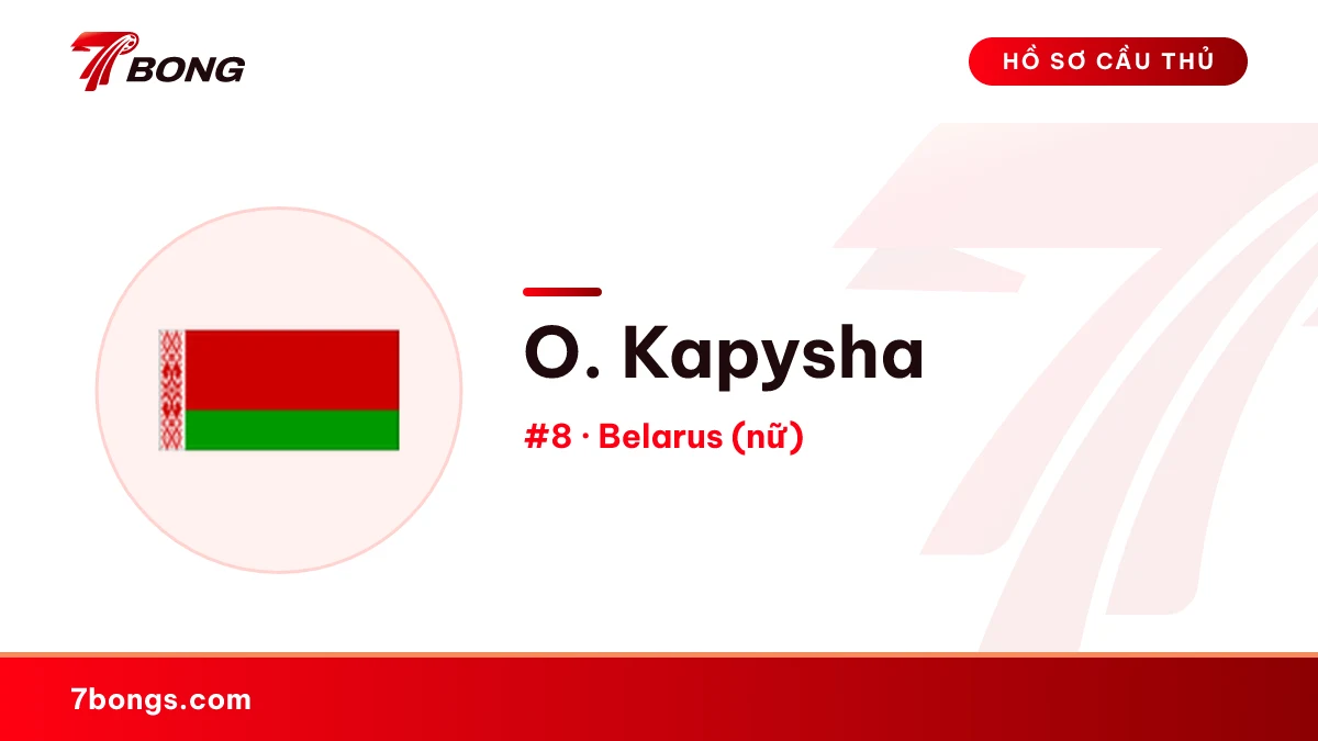 O. Kapysha — Belarus (nữ)