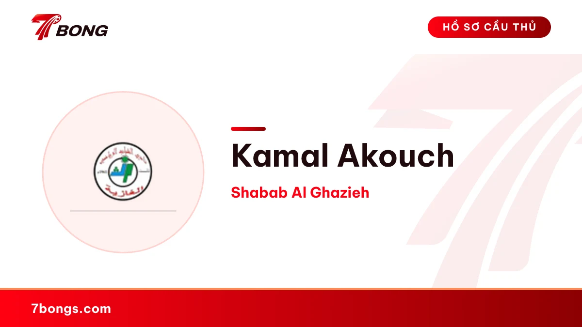 Kamal Akouch — Shabab Al Ghazieh