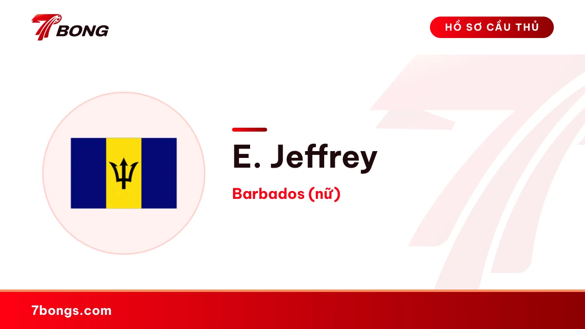 E. Jeffrey — Barbados (nữ)