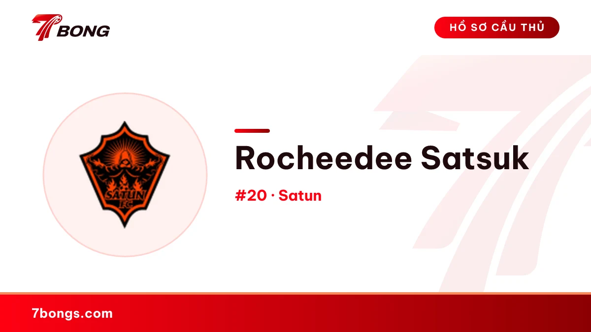 Rocheedee Satsuk — Satun