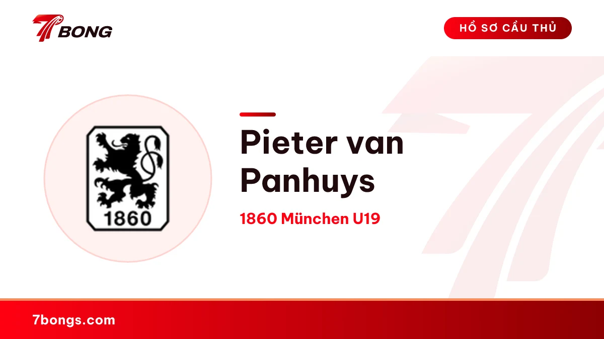 Pieter van Panhuys — 1860 München U19
