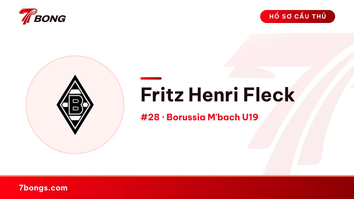 Fritz Henri Fleck — Borussia M'bach U19