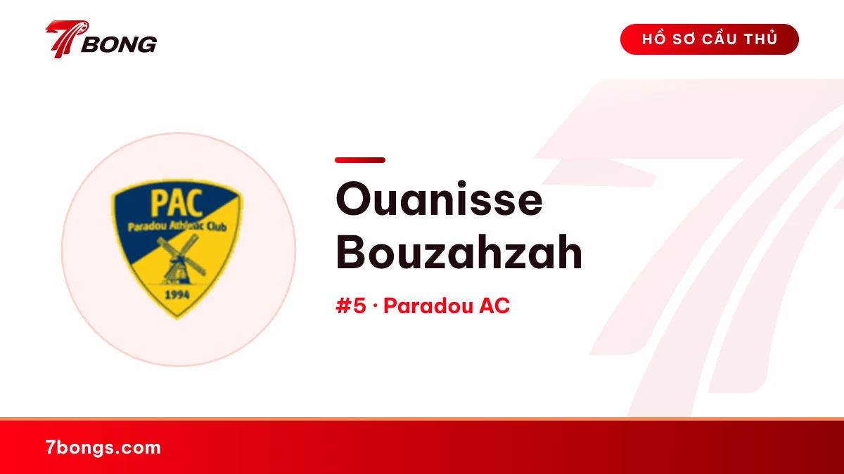 Ouanisse Bouzahzah — Paradou AC