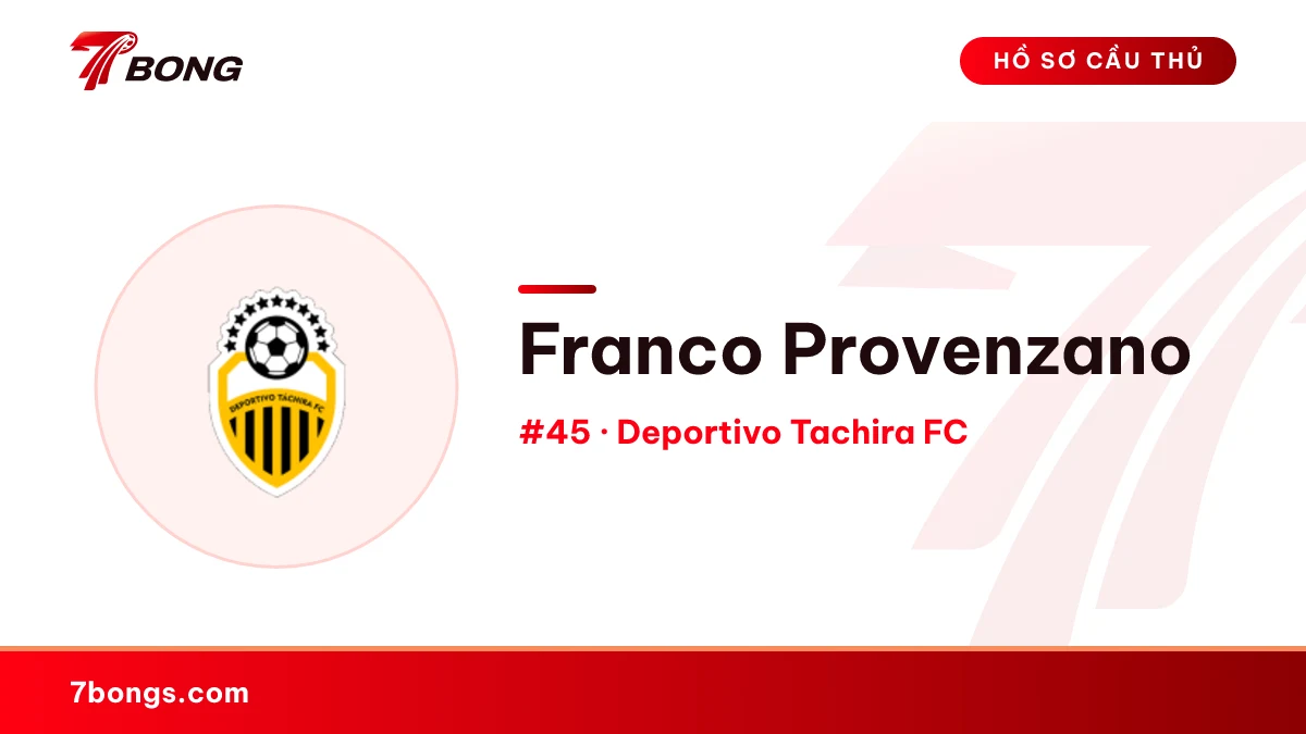 Franco Provenzano — Deportivo Tachira FC
