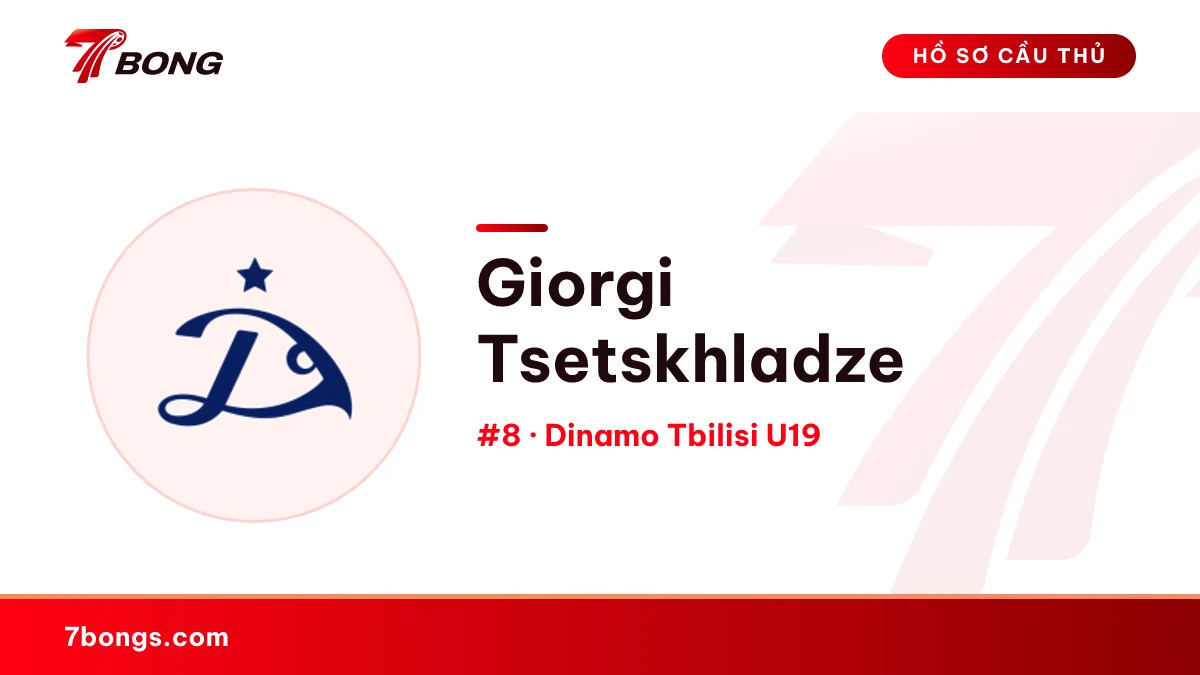 Giorgi Tsetskhladze — Dinamo Tbilisi U19