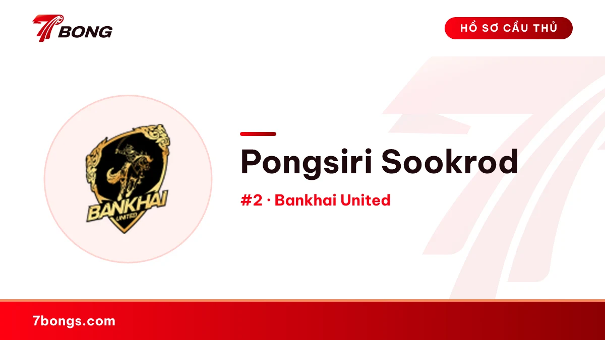 Pongsiri Sookrod — Bankhai United