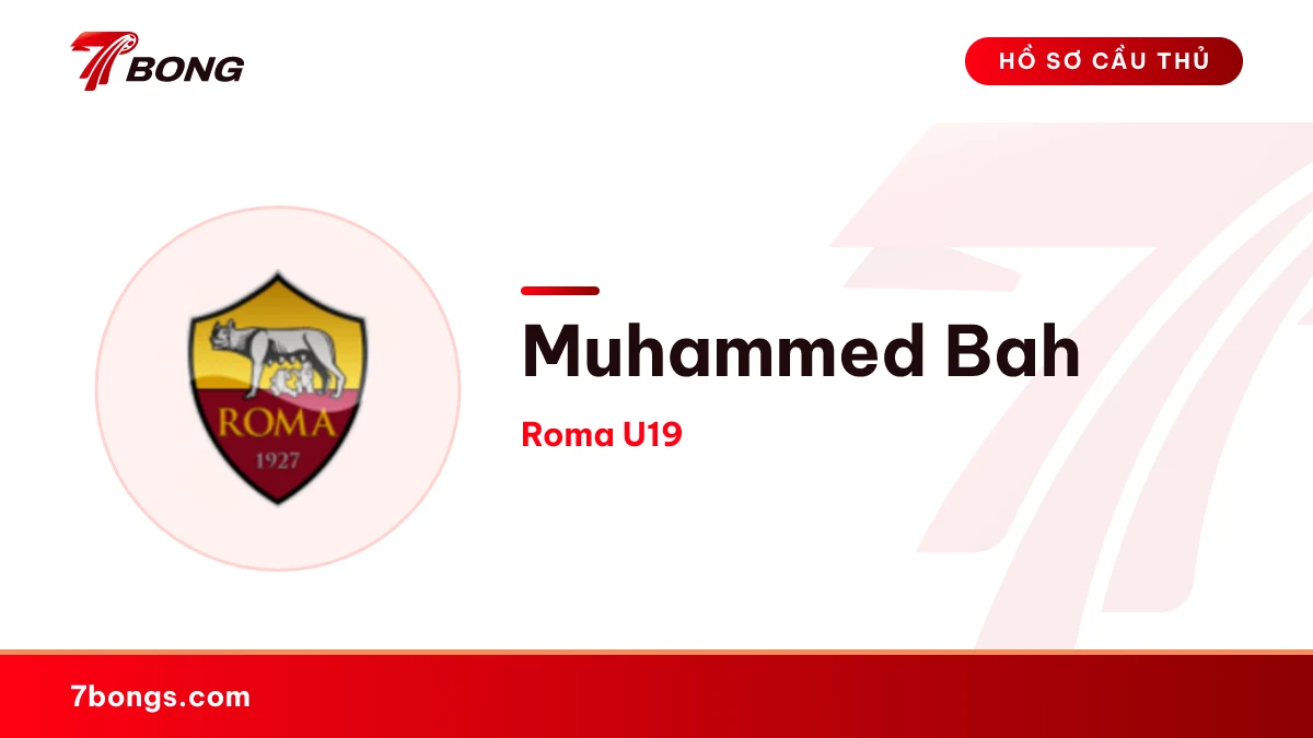Muhammed Bah — Roma U19