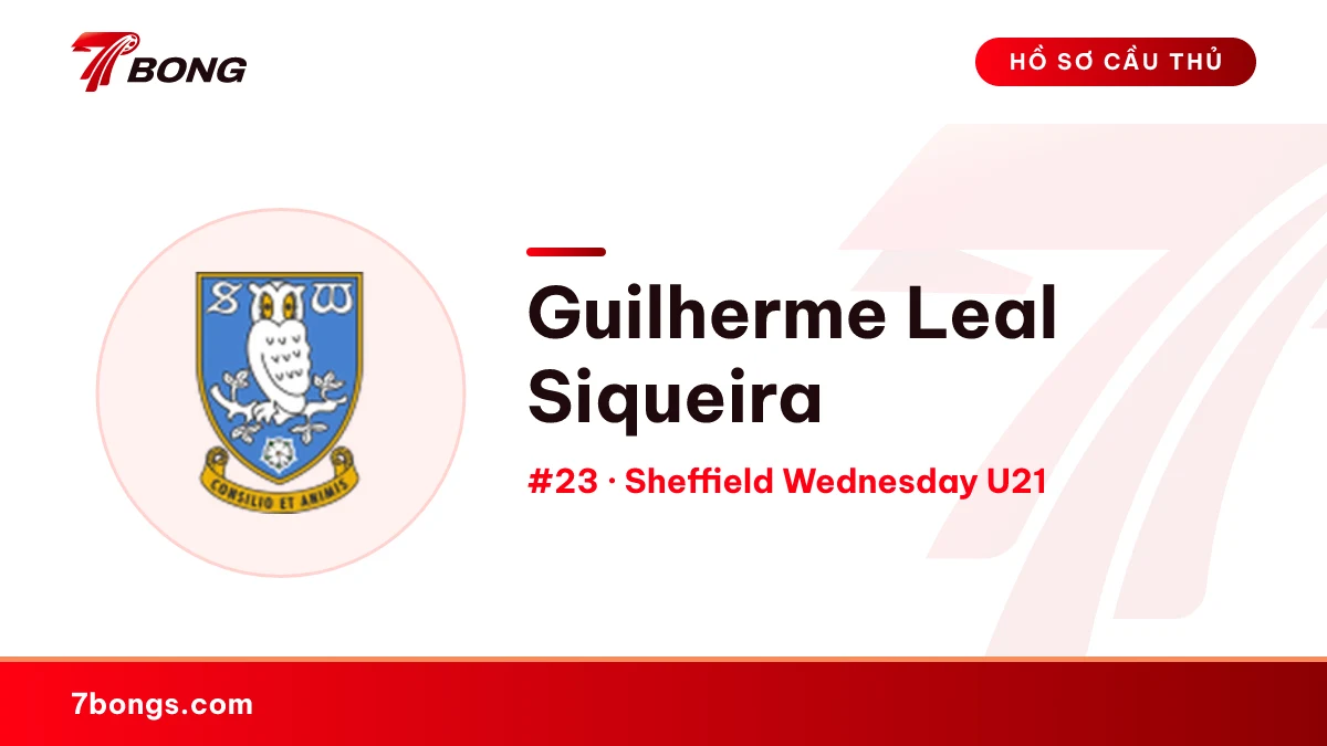 Guilherme Leal Siqueira — Sheffield Wednesday U21