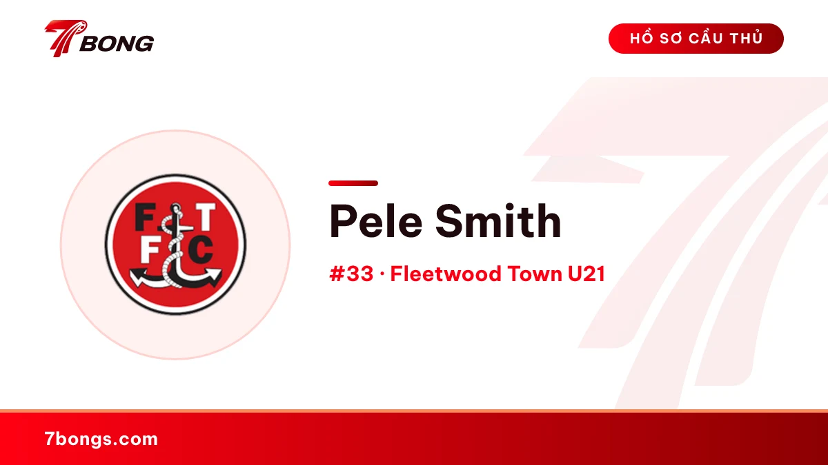 Pele Smith — Fleetwood Town U21