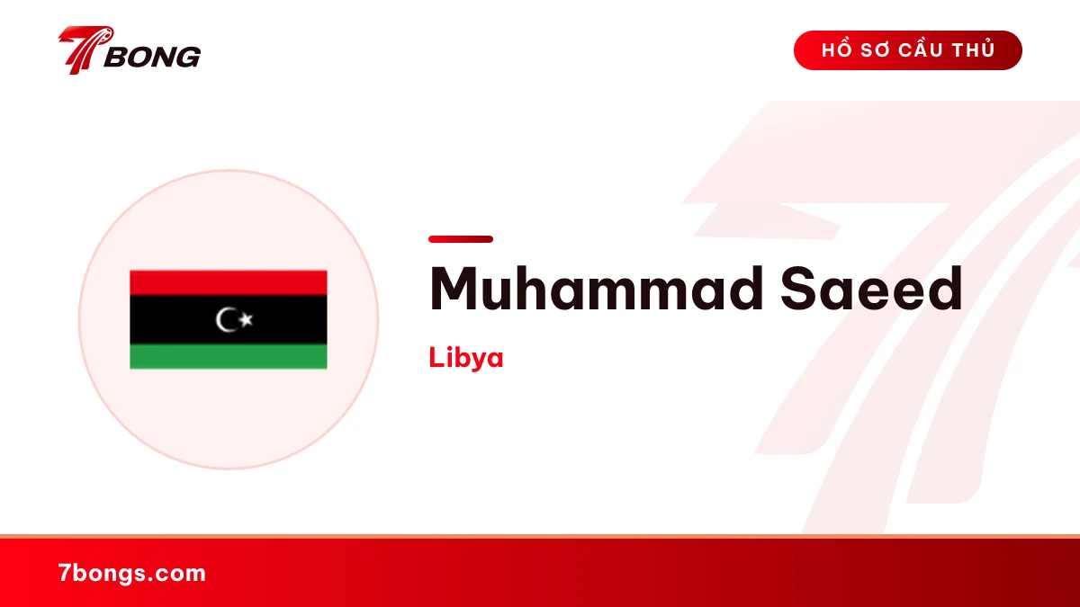 Muhammad Saeed — Libya