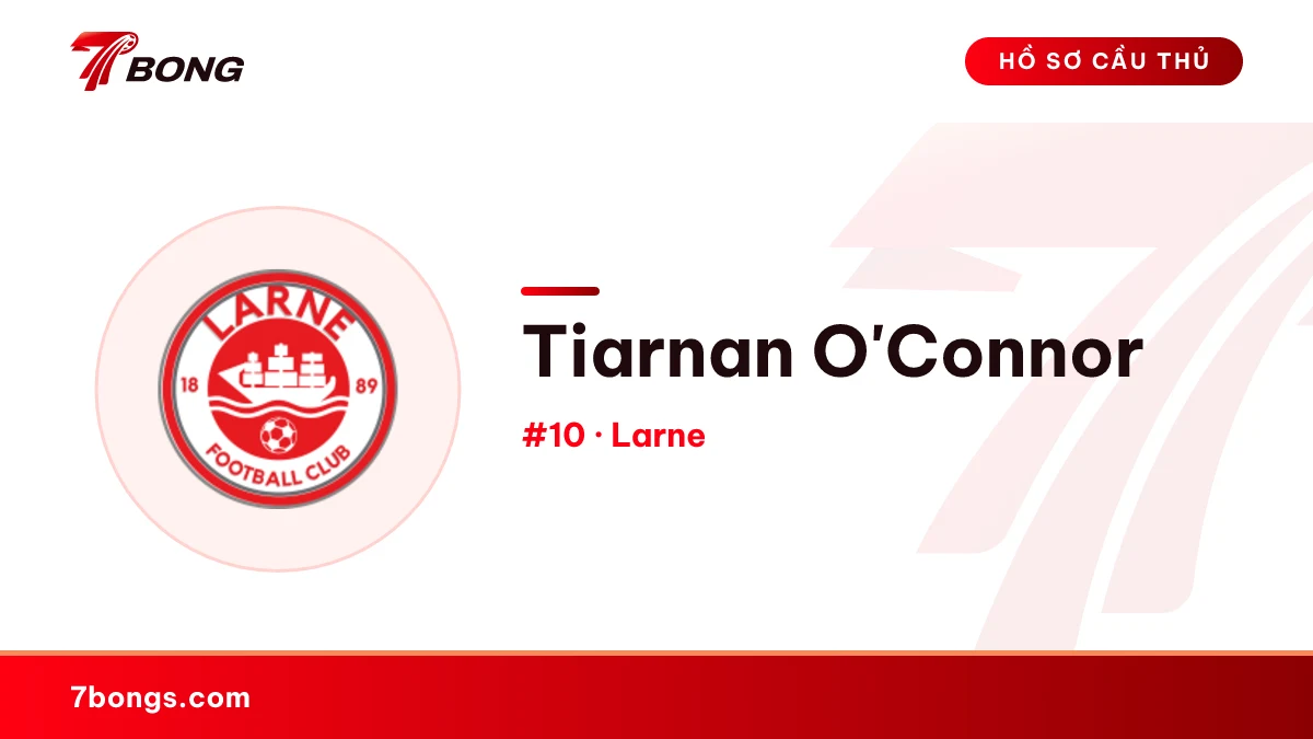 Tiarnan O'Connor — Larne