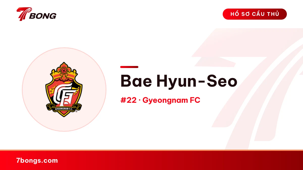 Bae Hyun-Seo — Gyeongnam FC