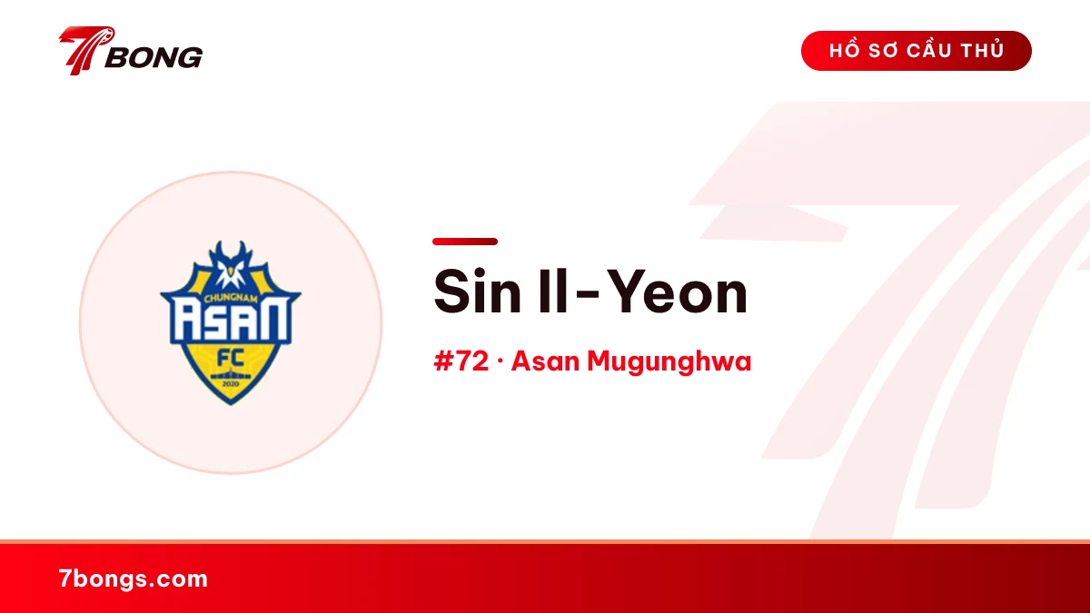 Sin Il-Yeon — Asan Mugunghwa