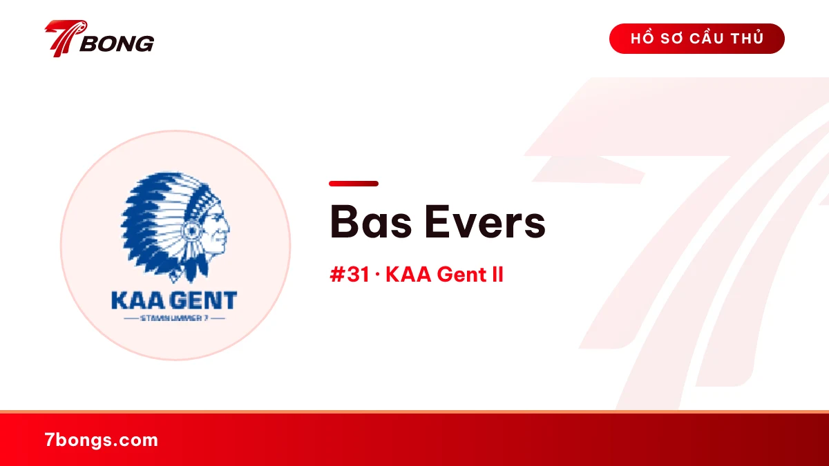Bas Evers — KAA Gent II