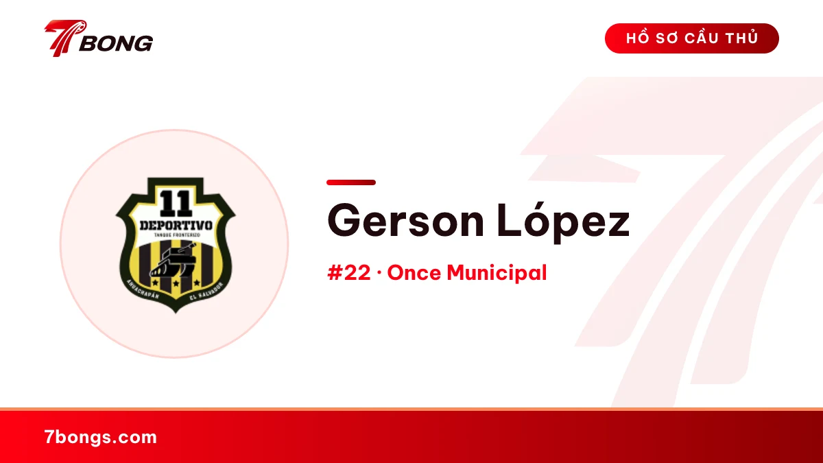 Gerson López — Once Municipal