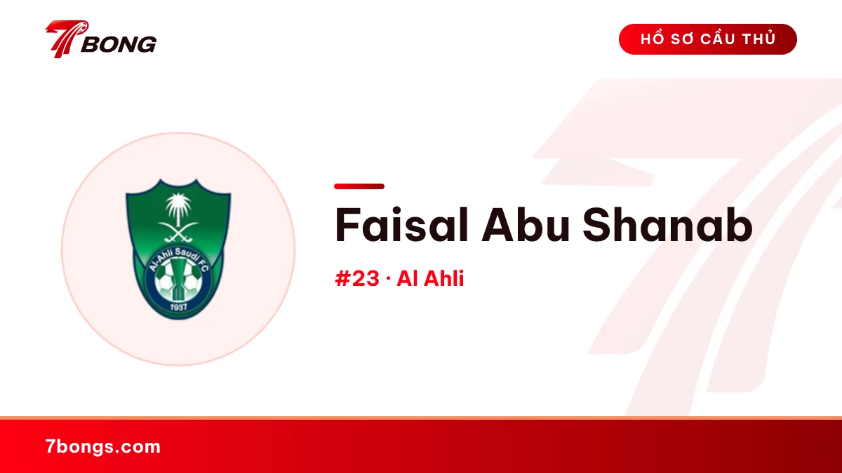 Faisal Abu Shanab — Al Ahli