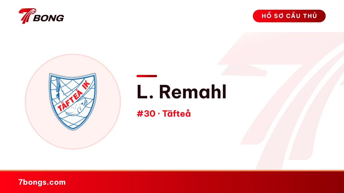 L. Remahl — Täfteå
