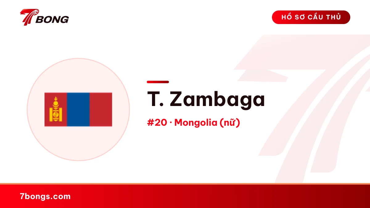 T. Zambaga — Mongolia (nữ)
