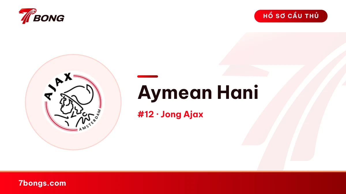 Aymean Hani — Jong Ajax