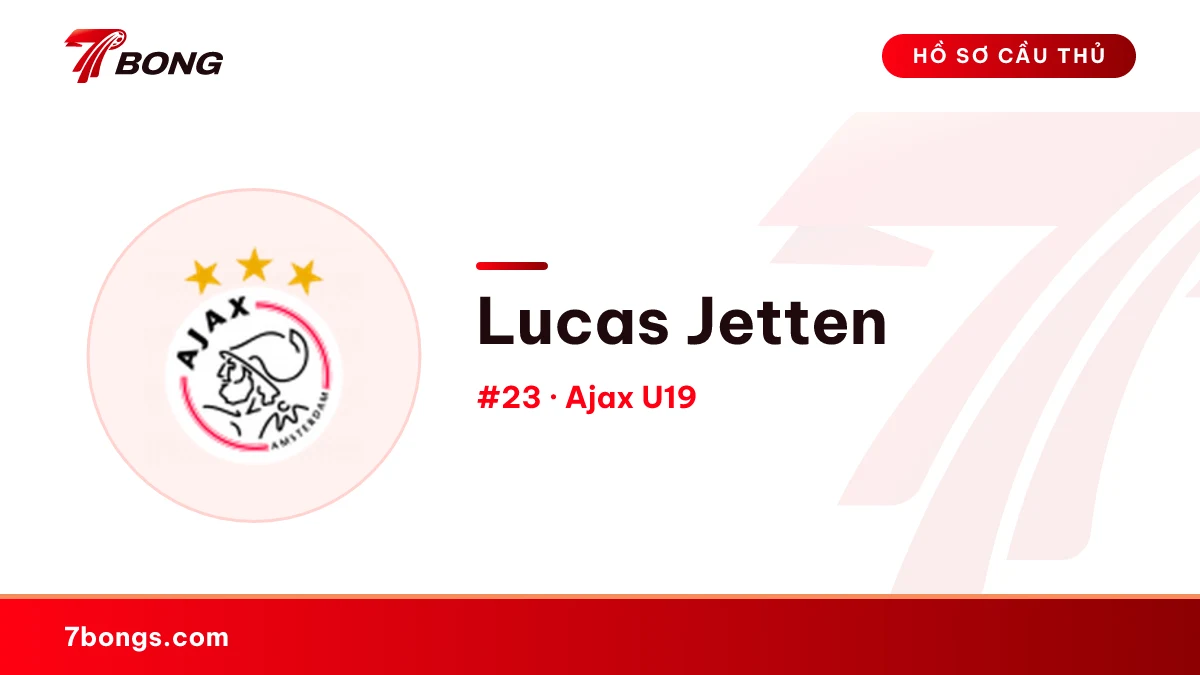 Lucas Jetten — Ajax U19