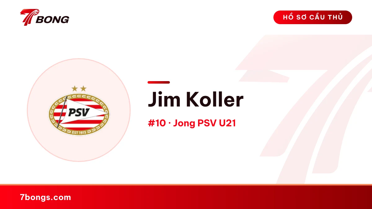 Jim Koller — Jong PSV U21