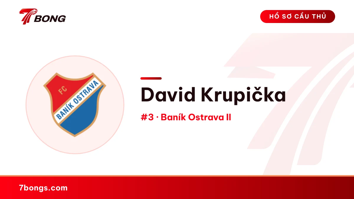 David Krupička — Baník Ostrava II