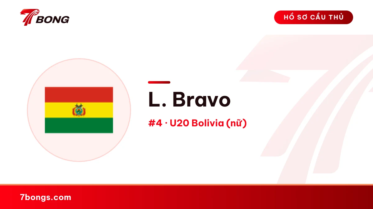 L. Bravo — U20 Bolivia (nữ)