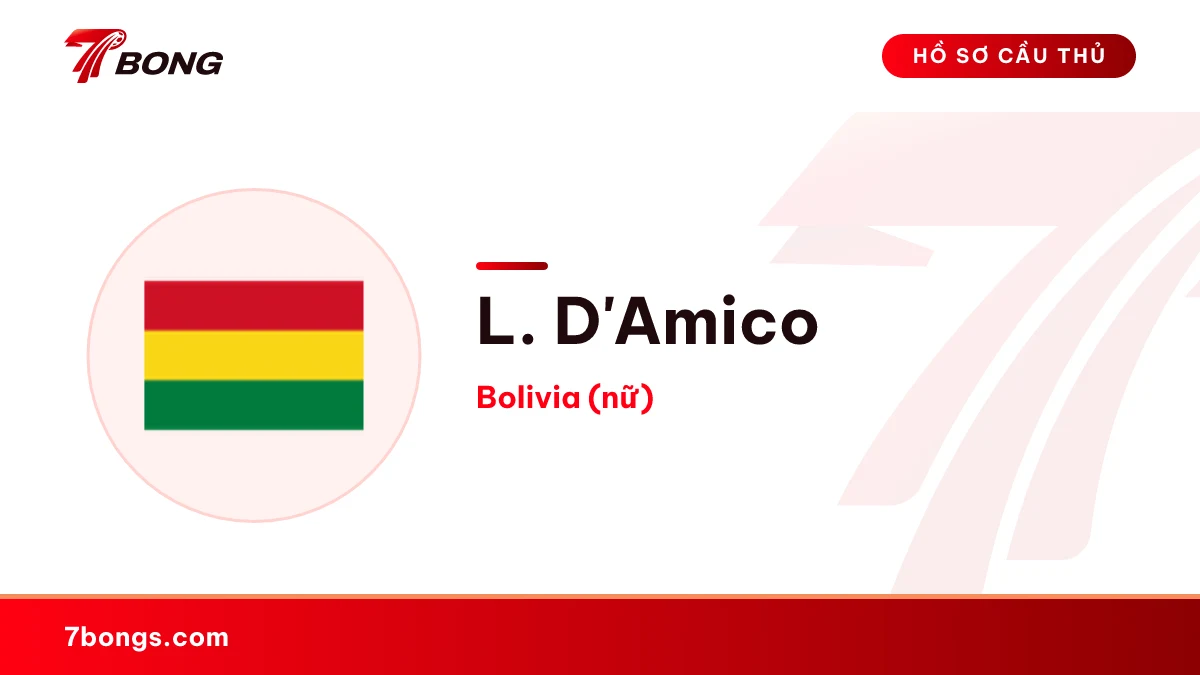 L. D'Amico — Bolivia (nữ)