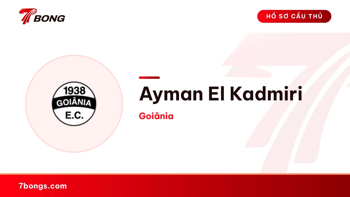 Ayman El Kadmiri — Goiânia