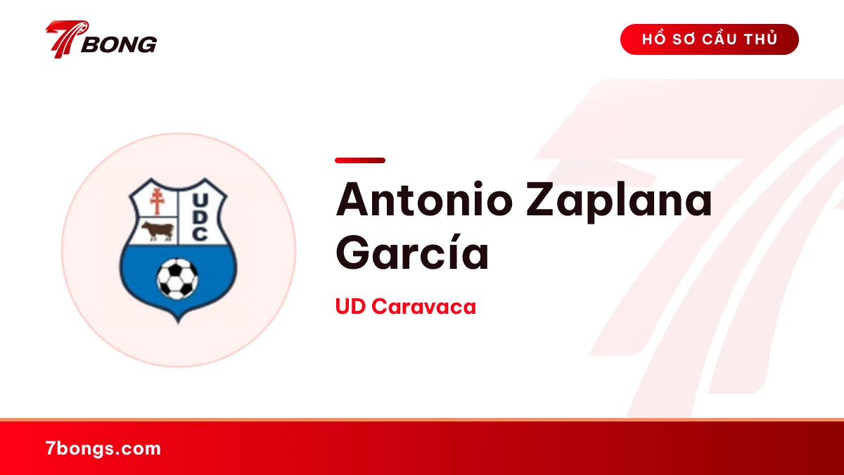 Antonio Zaplana García — UD Caravaca