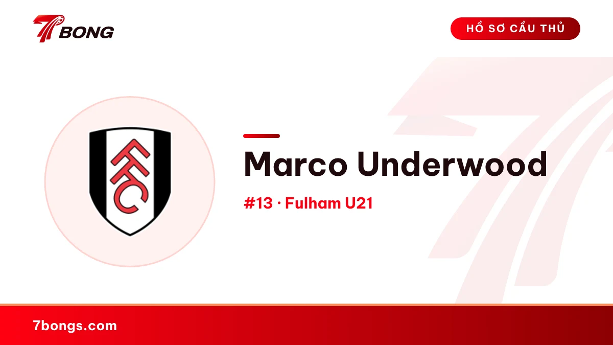 Marco Underwood — Fulham U21