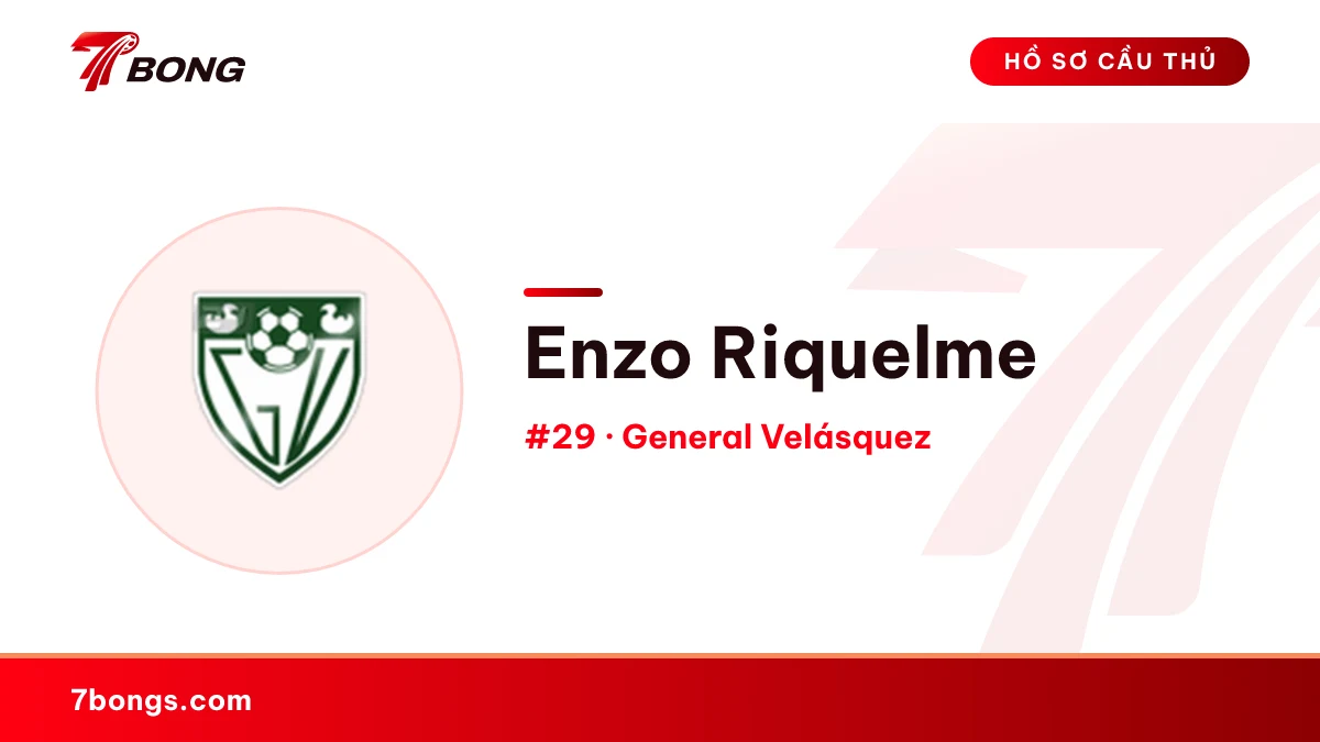 Enzo Riquelme — General Velásquez