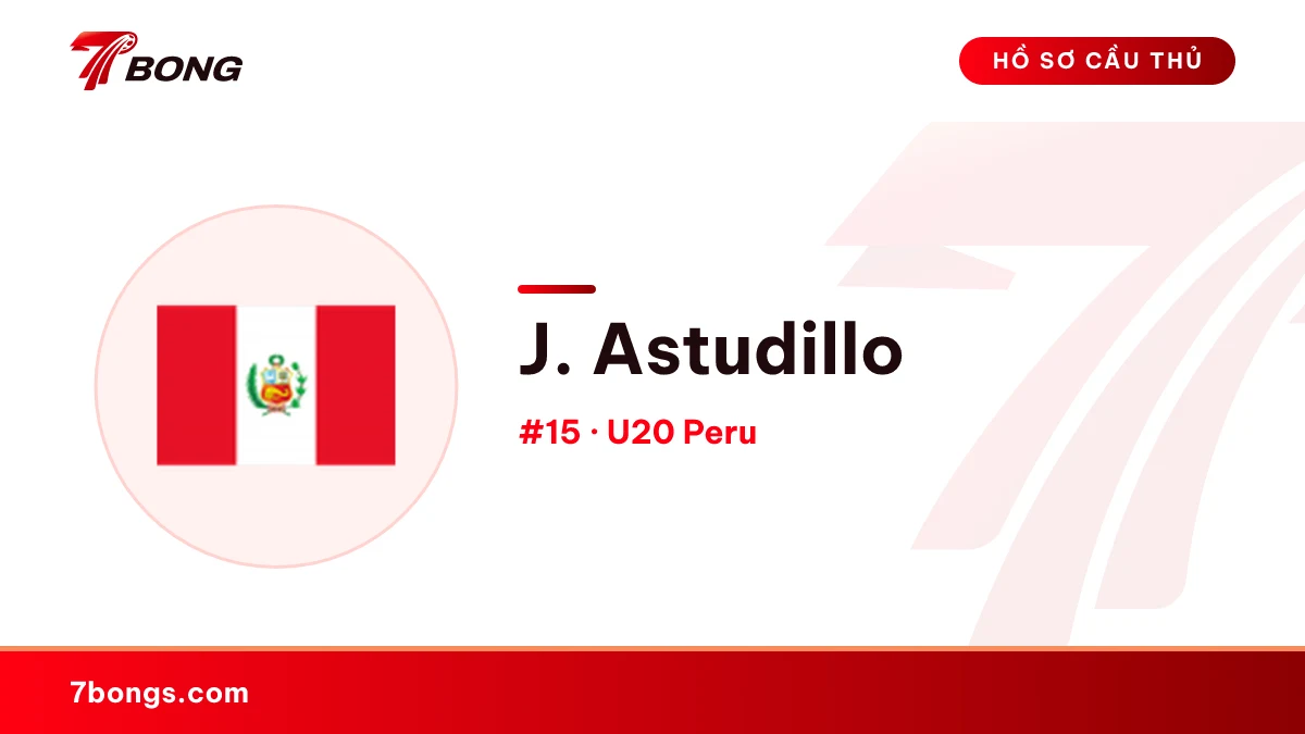 J. Astudillo — U20 Peru