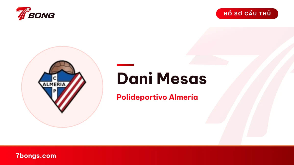 Dani Mesas — Polideportivo Almería