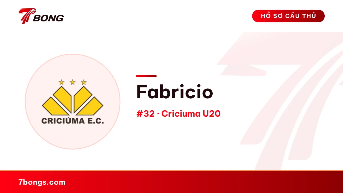Fabricio — Criciuma U20