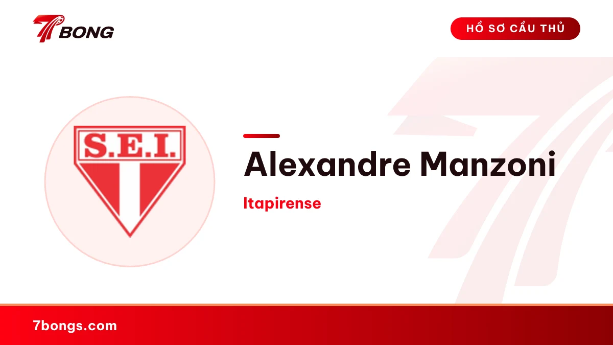 Alexandre Manzoni — Itapirense