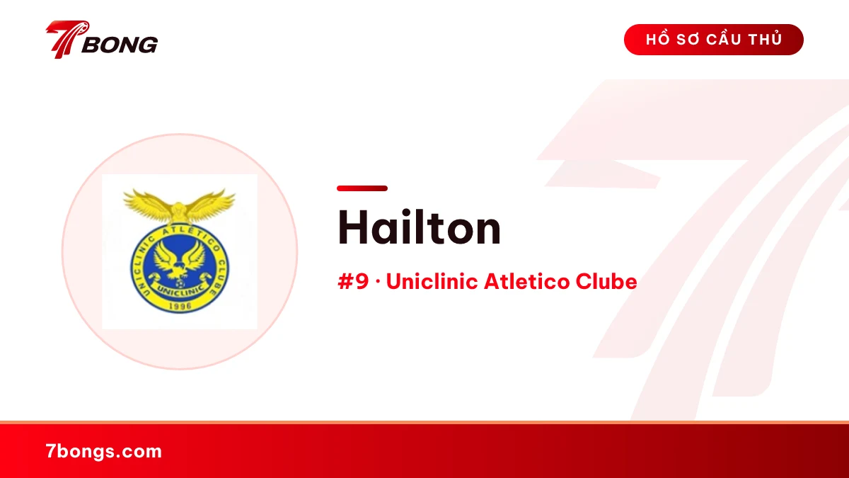 Hailton — Uniclinic Atletico Clube