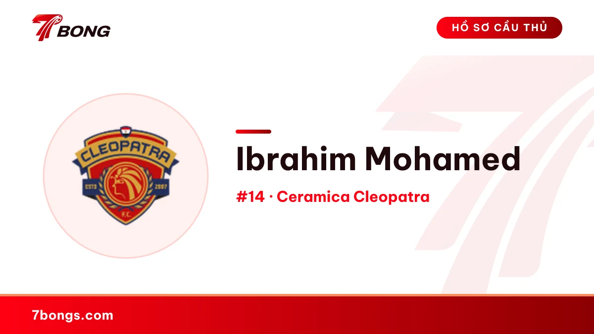 Ibrahim Mohamed — Ceramica Cleopatra