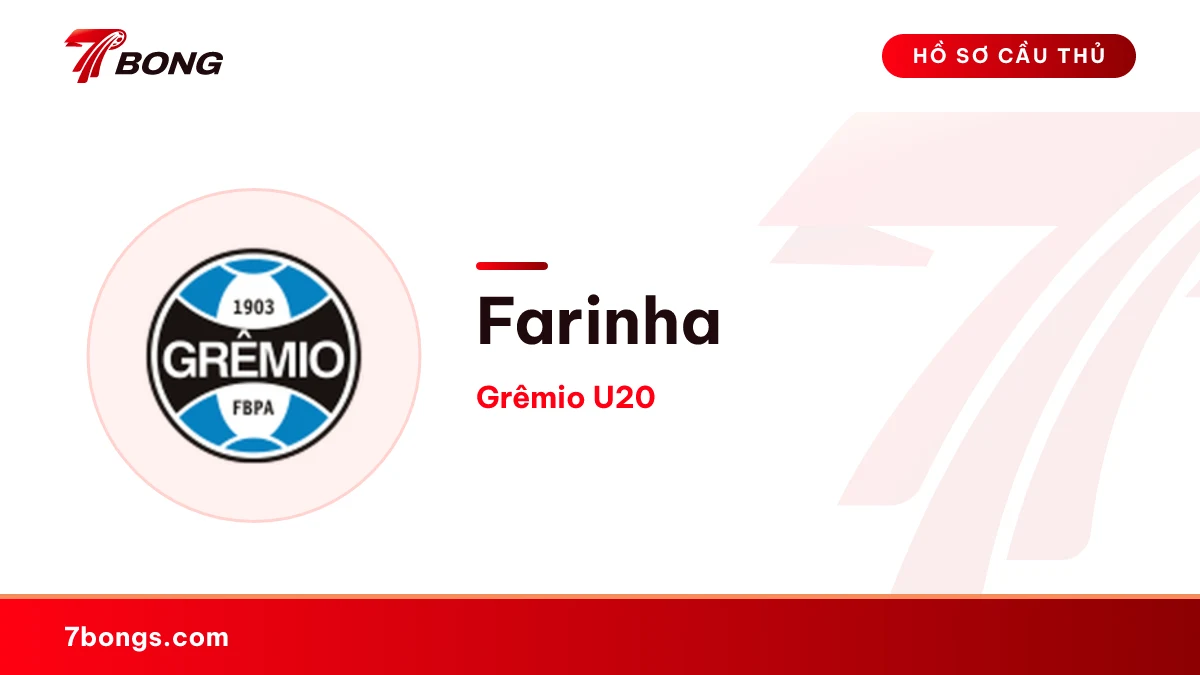 Farinha — Grêmio U20