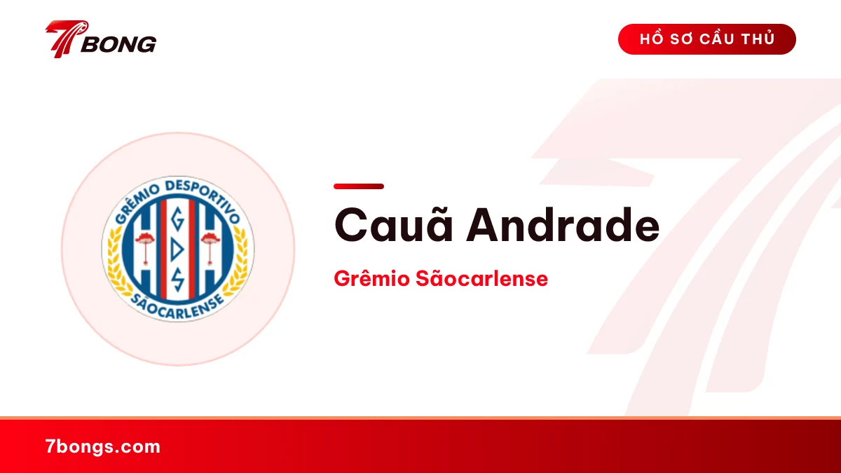 Cauã Andrade — Grêmio Sãocarlense
