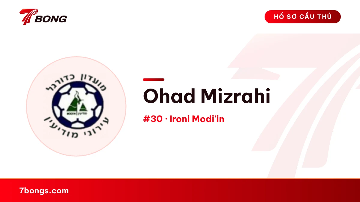 Ohad Mizrahi — Ironi Modi'in